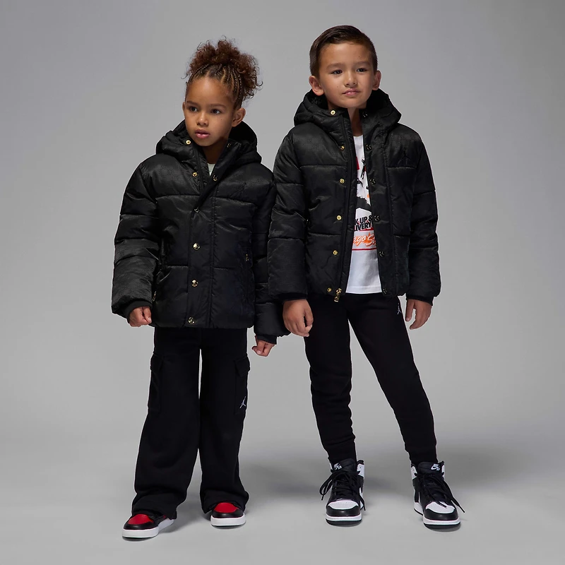 Jordan Little Kids' 23 Jacquard Filled Jacket