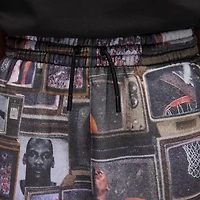 Jordan Big Kids' Brooklyn Printed Fleece Shorts