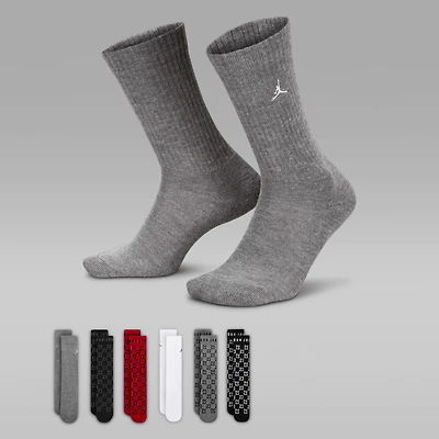 Jordan Monogram Essentials Big Kids' Crew Socks (6 Pairs)
