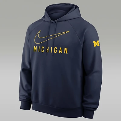 Michigan Premium Performance Men's Nike Dri-FIT College Pullover Hoodie
