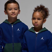 Jordan Brooklyn Fleece Little Kids' 2-Piece Full-Zip Hoodie Set