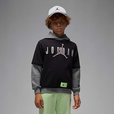Jordan Big Kids' Future Flight Pullover Hoodie
