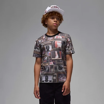 Jordan Flight Essentials Big Kids' Boxed Logo 3.0 T-Shirt