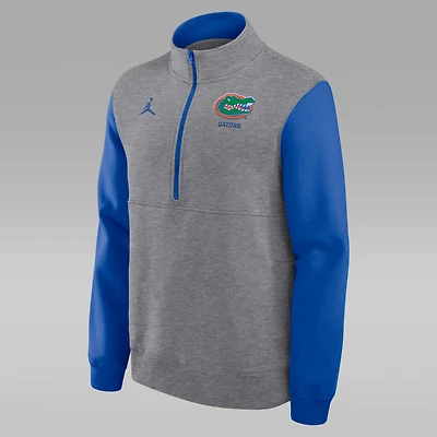 Florida Club Men's Jordan Brand College 1/2-Zip Crew