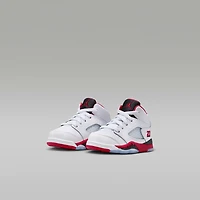 Jordan 5 Retro "Fire Red Black Tongue" Baby/Toddler Shoes