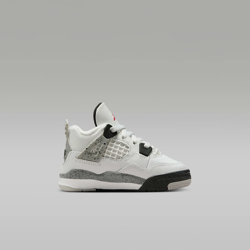 Jordan 4 Retro "White Cement" Baby/Toddler Shoes