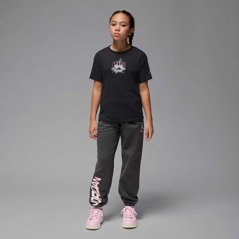 Jordan Jumpman Club Little Kids' Pleated Fleece Pants