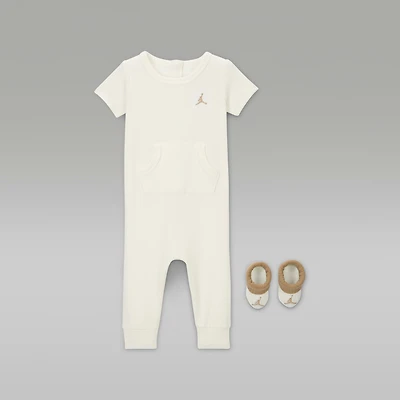 Jordan Baby Essential 2-Piece Short Sleeve Coverall Set