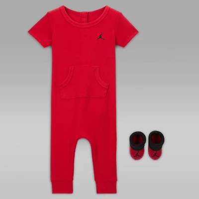 Jordan Baby Essential 2-Piece Short Sleeve Coverall Set