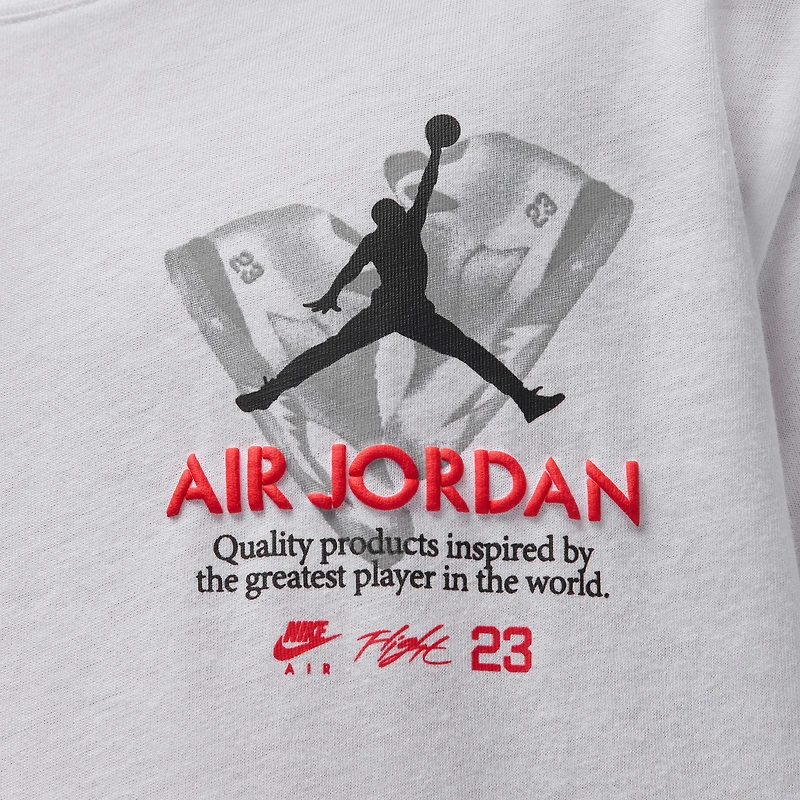 Jordan Big Kids' AJ5 Fire REd Tour T-Shirt