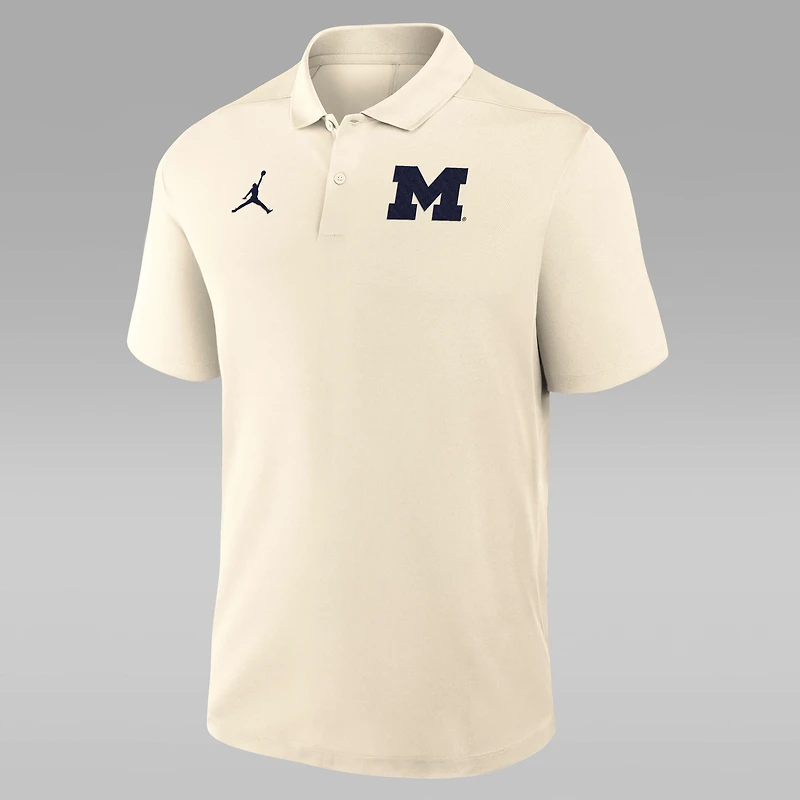 Michigan Victory Primary Logo Men's Nike Dri-FIT College Polo