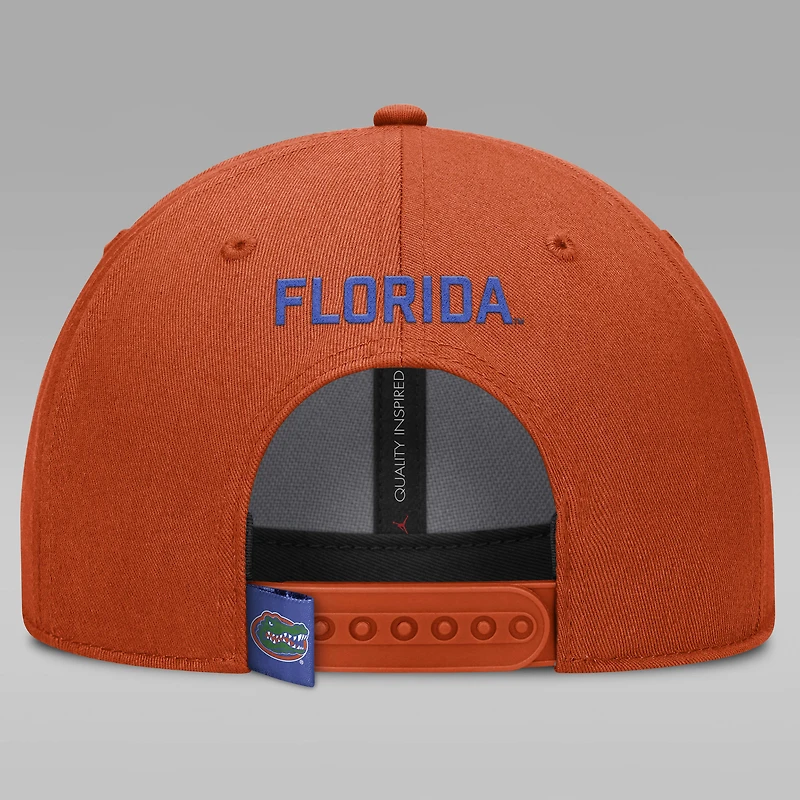 Florida On-Field Rise Gameday Men's Jordan Brand Dri-FIT College Trucker Adjustable Hat