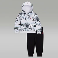 Jordan Brooklyn Fleece Baby (12-24M) 2-Piece Holiday Set
