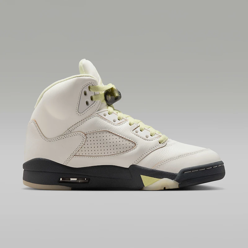 Air Jordan 5 Retro "Luminous Green and Sail" Women's Shoes