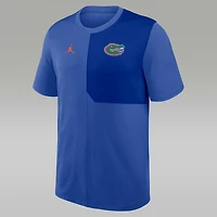 Florida Sideline Coach Men's Jordan Brand Dri-FIT College Top