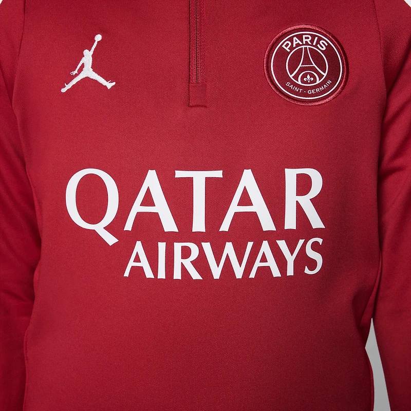Paris Saint-Germain Strike Fourth Big Kids' Jordan Soccer Knit Drill Top