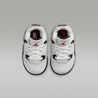Jordan 4 Retro "White Cement" Baby/Toddler Shoes