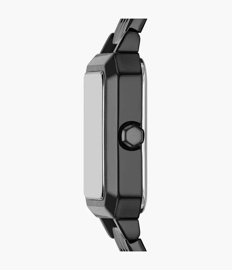 Armani Exchange Three-Hand Gunmetal Stainless Steel Watch 155349