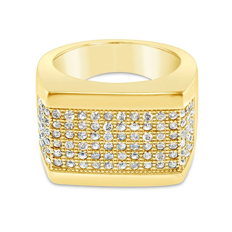 Men's Stainless Steel Gold Ring 148770