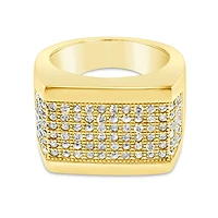 Men's Stainless Steel Gold Ring 148770