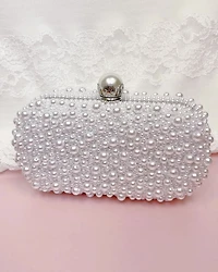 Crystal Pearl Handbag Clutch 151399