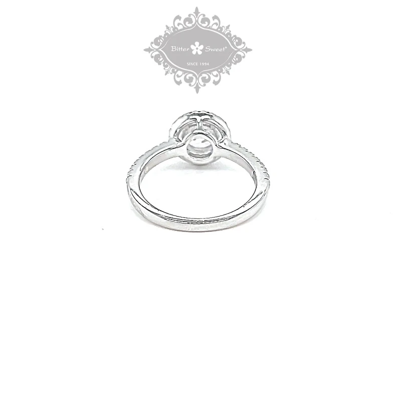Sterling Silver Cubic Zirconia Round Ring 150246
