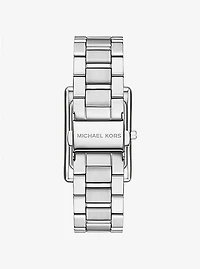 Michael Kors Essex Three-Hand Silver Stainless Steel Watch MK4906 154467