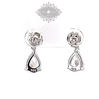 Sterling Silver Cubic Zirconia Earrings
