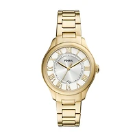 Fossil Gilmore Three-Hand Date Gold-Tone Stainless Steel Watch 155360