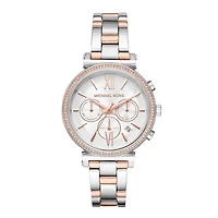 Michael Kors Sofie Chronograph Quartz White Dial Two Tone 131683
