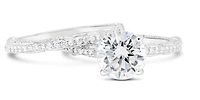 Sterling Silver Vintage  Cubic Zirconia Set  Ring 155020