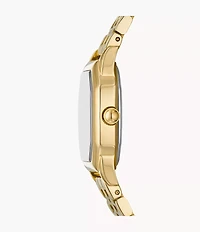Fossil Harlow Three-Hand Gold-Tone Stainless Steel Watch 155359