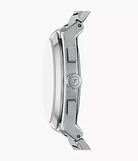 Fossil Everett Chronograph Stainless Steel Watch FS6117 154457