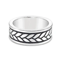 Men's Stainless Steel Silver Ring