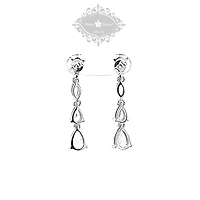 Sterling Silver Cubic Zirconia Earrings 151259