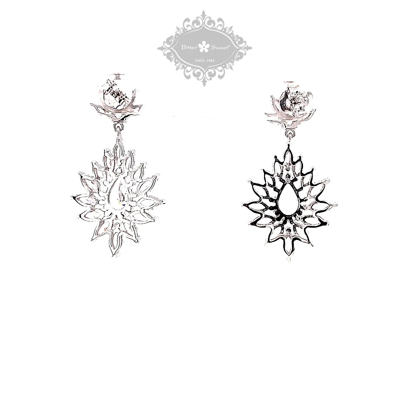 Sterling Silver Cubic Zirconia Earrings 146685
