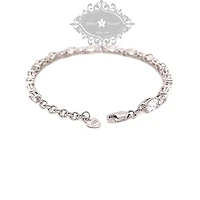 Sterling Silver Cubic Zirconia Tennis Bracelet 144940