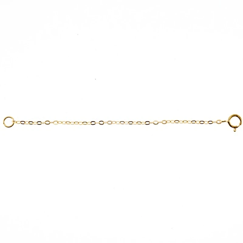 Yellow Gold Plated Sterling Silver Extension 3 inches 142949
