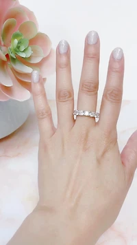 Sterling Silver Cubic Zirconia Ring 148085