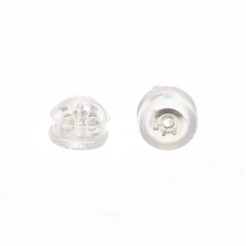 Sterling Silver Silicone earrings backing 142412