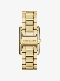 Michael Kors Essex Three-Hand Gold Stainless Steel Watch MK4904 154465