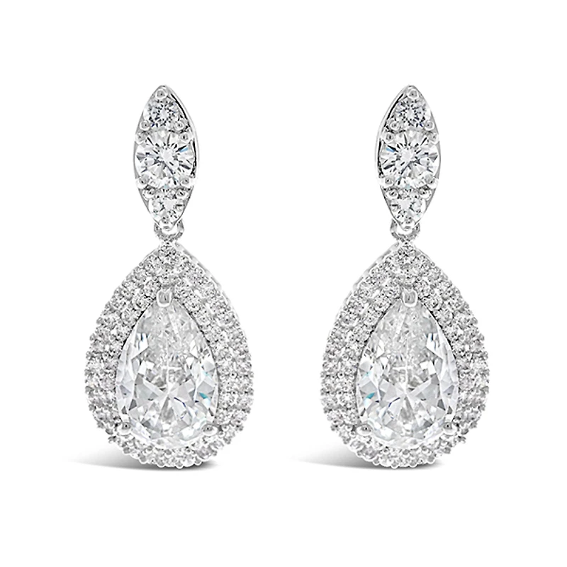 Bridal Cubic Zirconia Earrings 129504