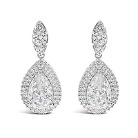 Bridal Cubic Zirconia Earrings 129504