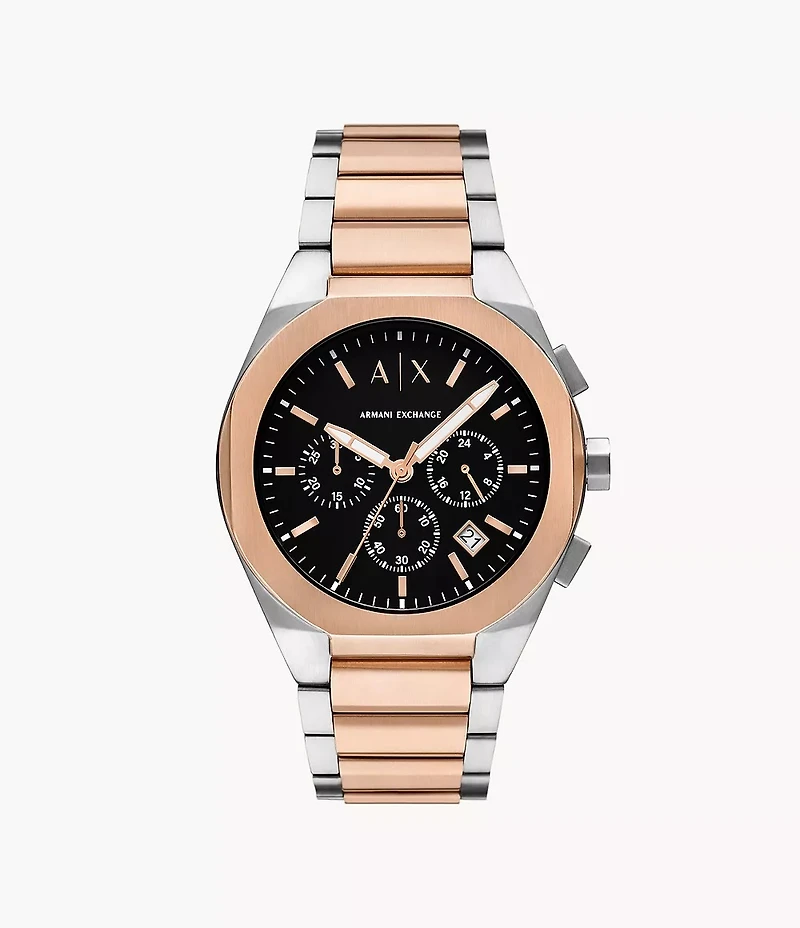 Armani Exchange Chronograph Two-Tone Stainless Steel Watch AX4181 153824