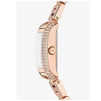 Michael Kors Emery Three-Hand Rose Gold-Tone Stainless Steel Watch MK4868 154464