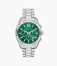 Michael Kors Oversized Lexington Silver Watch MK9152 154475