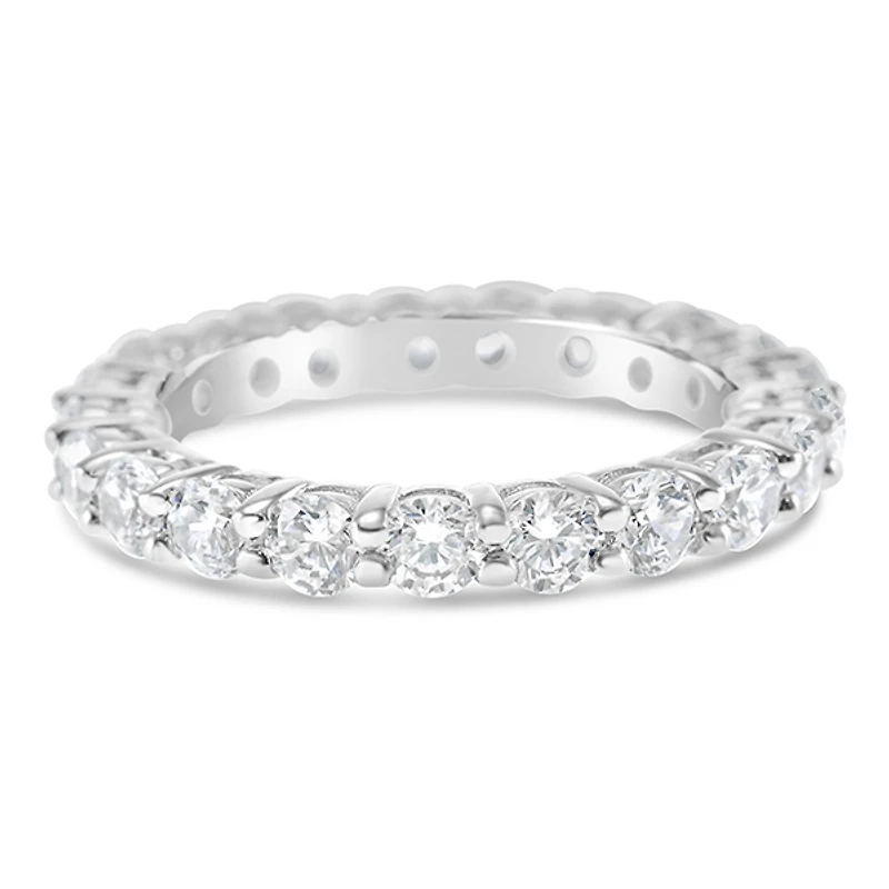 Sterling Silver Cubic Zirconia Ring