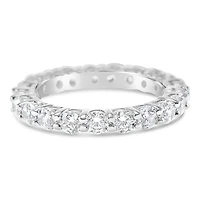Sterling Silver Cubic Zirconia Ring