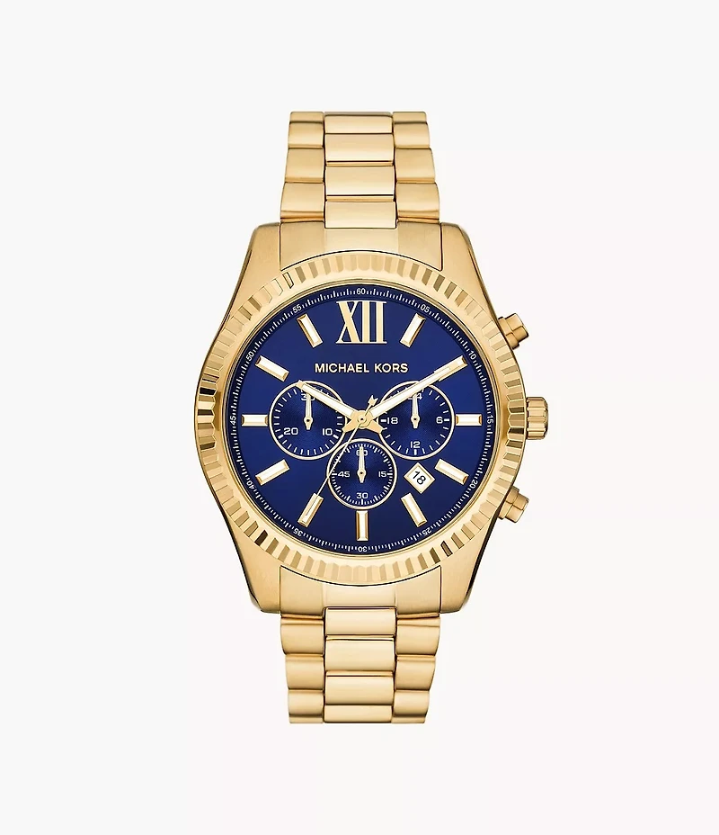 Michael Kors Oversized Lexington Gold Watch MK9153 154474