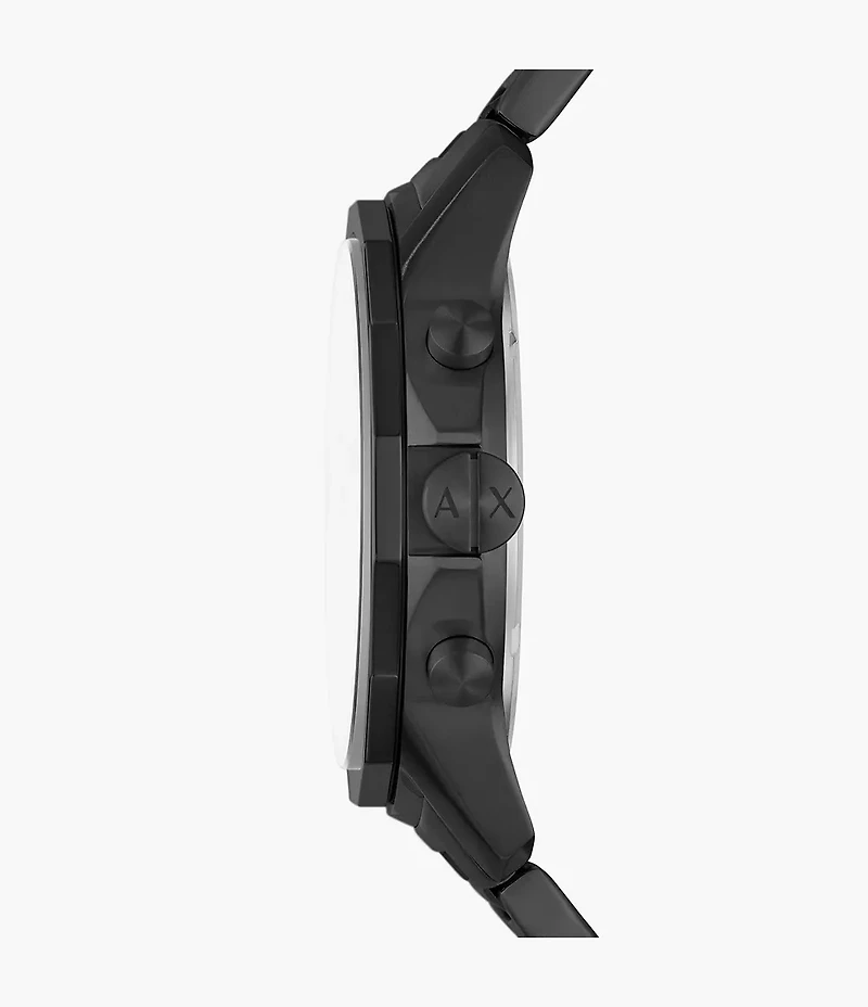 Armani Exchange Chronograph Black Stainless Steel Watch AX1722 154688